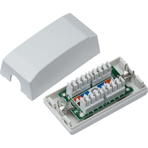 cat5e/cat6 junction box|telephone junction box screwfix.